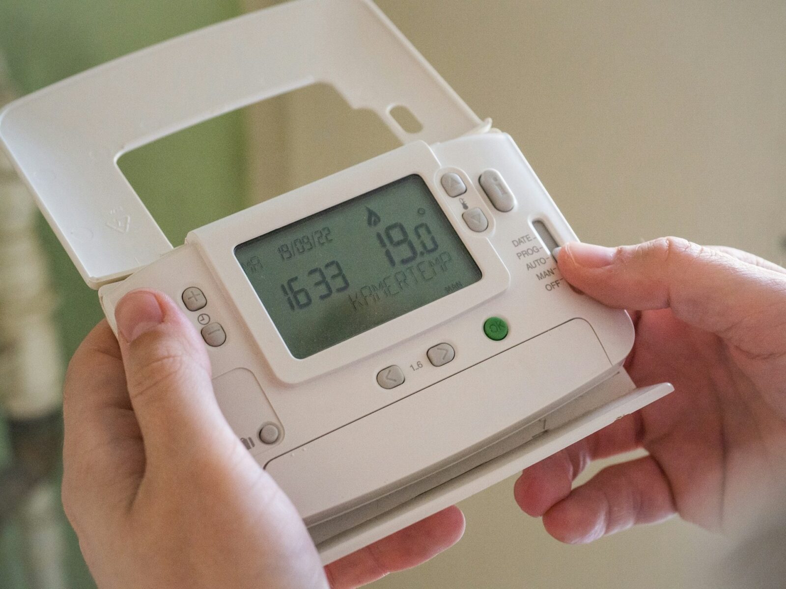 Installation process for smart gas meters.